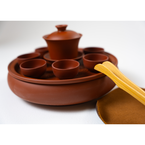 Tea Ceremony Set, Chaoshan Red Clay - Image 3