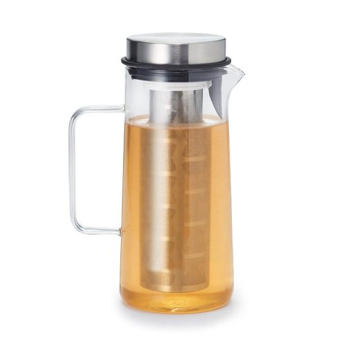 Cold-Brew Tea Maker, Glass/Stainless, 24 oz