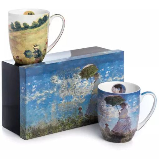 Monet Scenes with Women Mug Pair - Image 3