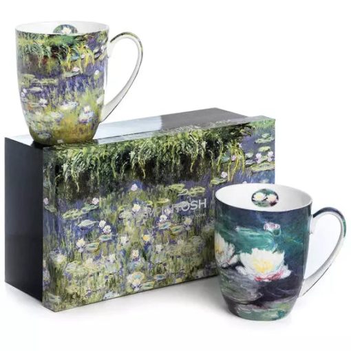 Monet Water Lilies Mug Pair - Image 3