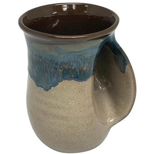 Hand-Hug Mug, RH, Tan/Brown