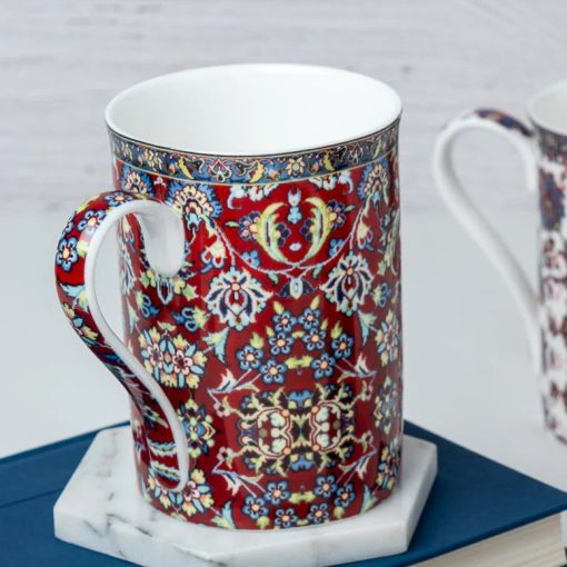 Persian Tapestry Red Mug - Image 2