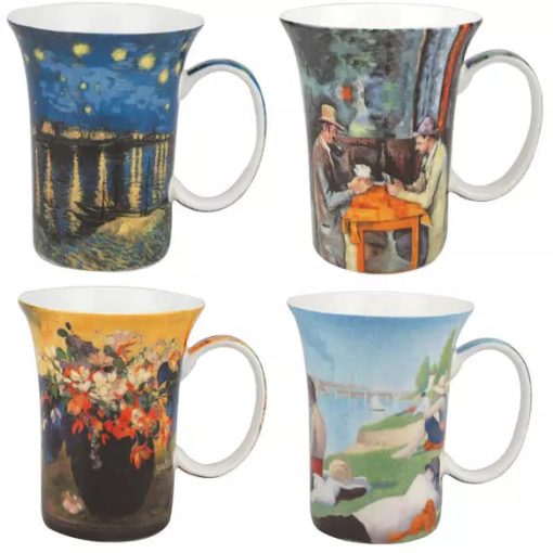 Post-Impressionists Set of 4 Mugs