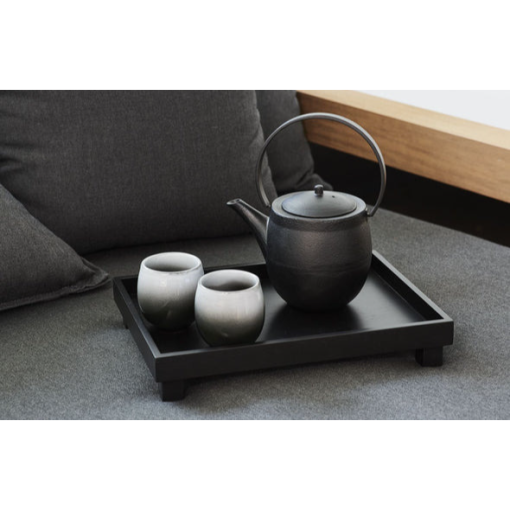 Tea for Two Cast Iron/Porcelain Set - Image 2