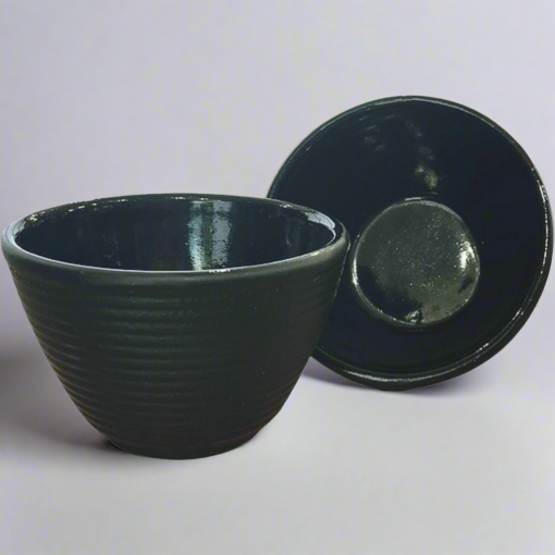 Tea Cups Iron 3 oz Set of 2