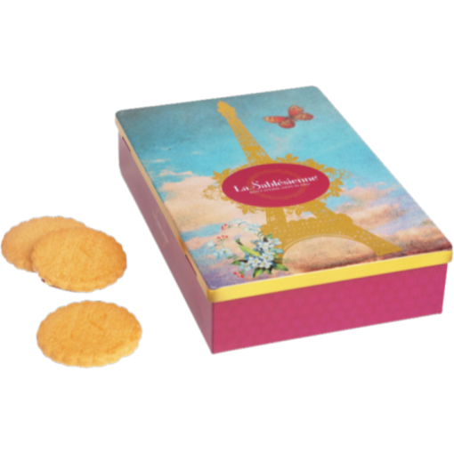 French Butter Shortbreads, Eiffel Tower Tin - Image 2