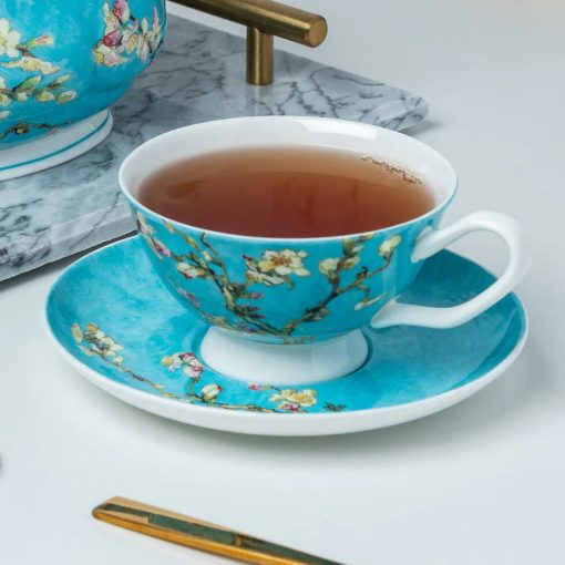 Van Gogh "Almond Blossom" Tea Cup & Saucer - Image 2