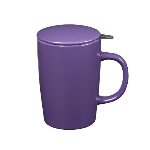 Mug + Infuser, Purple or Blue, 16 oz - Image 3