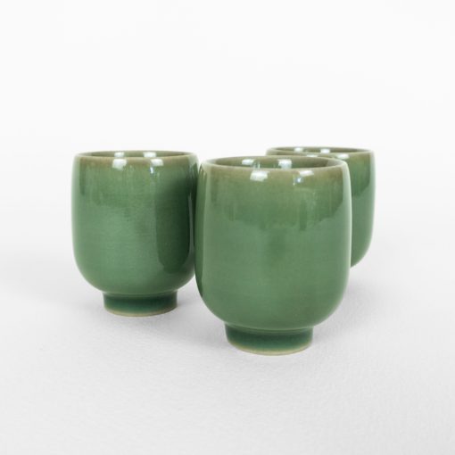 Tea Cup, Yue Kiln Celadon, Short - Image 2