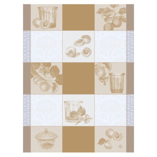 Tea Towel, Jams Beige