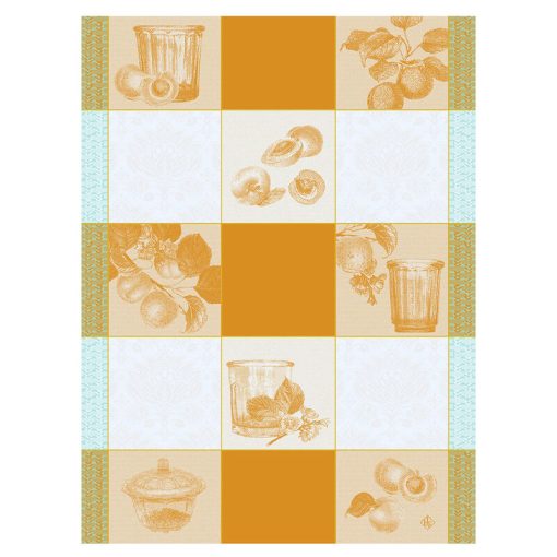 Tea Towel, Jams Yellow