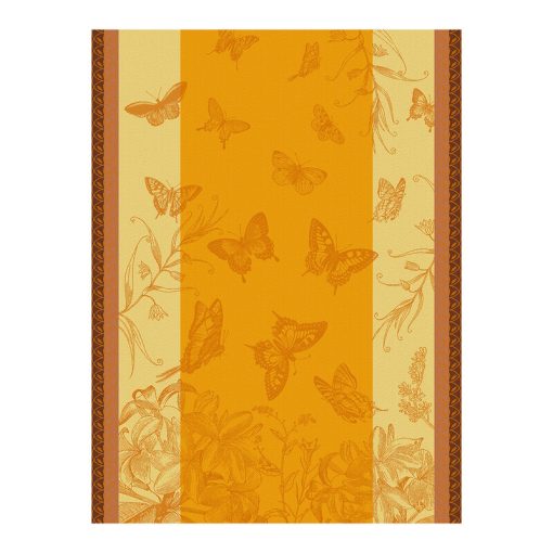 Tea Towel, Butterflies Orange