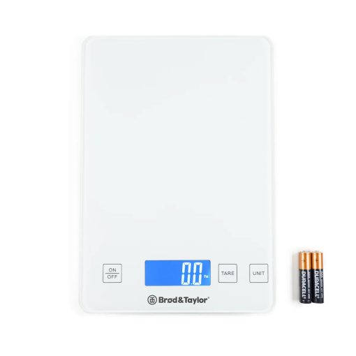 High Capacity Digital Scale, White