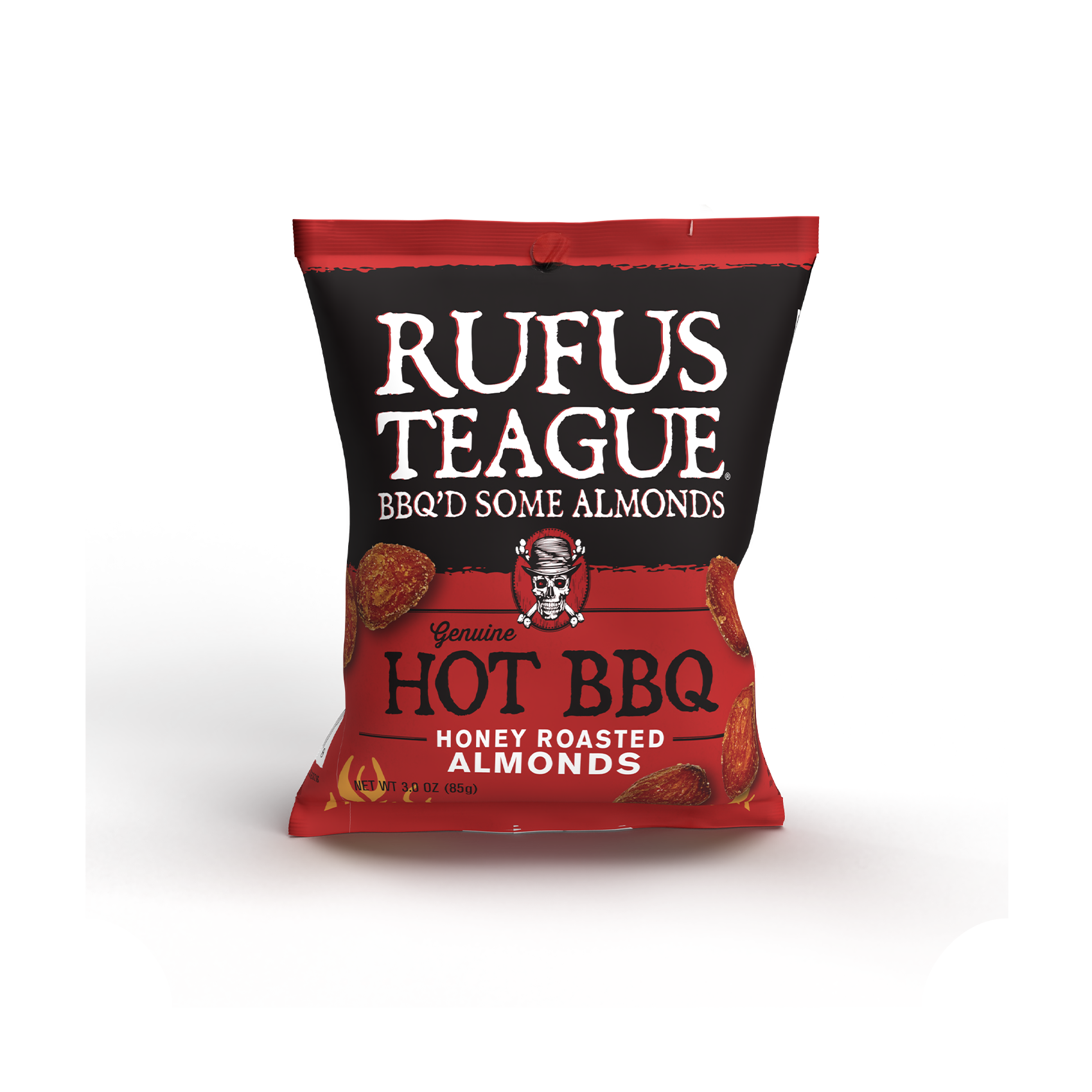 HOT BBQ ALMONDS - 3oz Pouches - WHOLESALE - Image 3