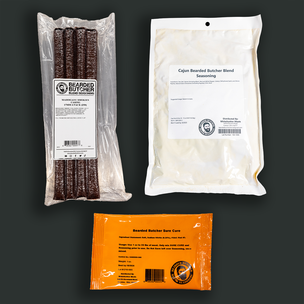 Bearded Butcher Cajun Flavor Snack Sticks DIY Kit - Image 3