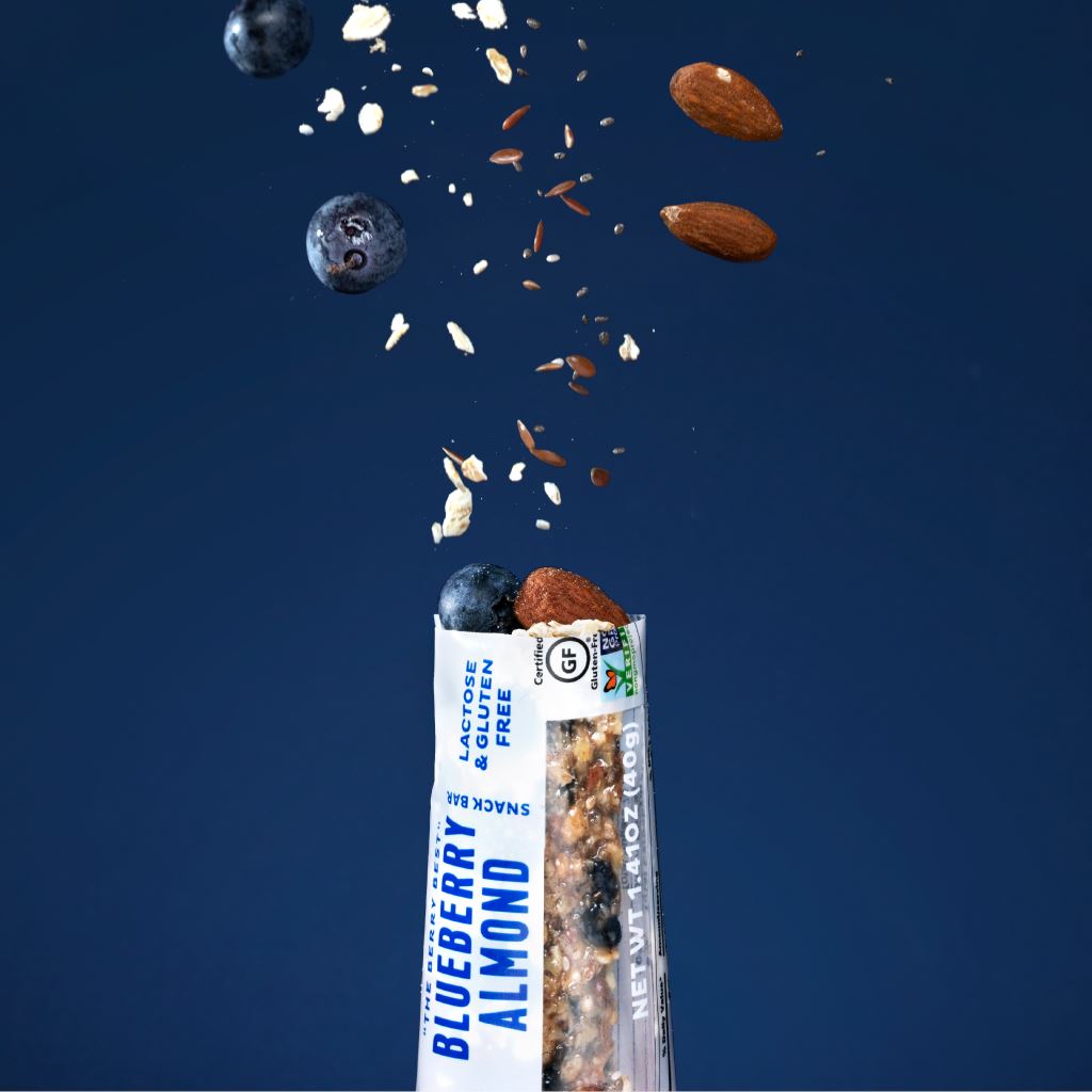 Blueberry Almond Snack Bars - Box of 12 - Image 3