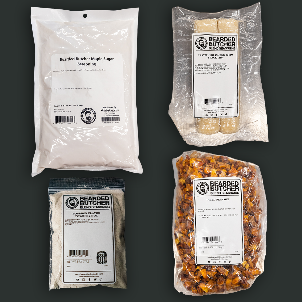 Maple Bourbon Peach Bratwurst DIY Kit - Image 2