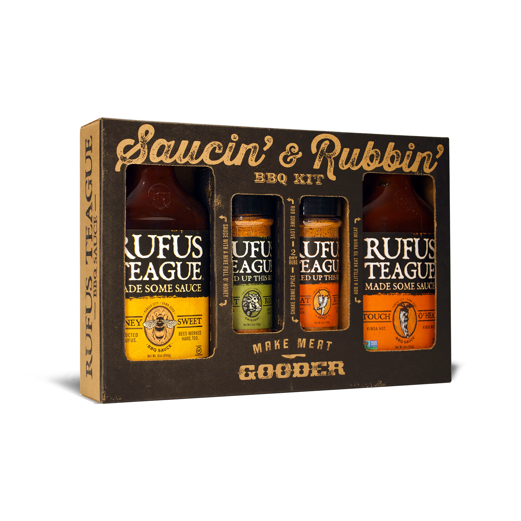 SAUCIN' & RUBBIN' KIT (4 pack) - Image 3