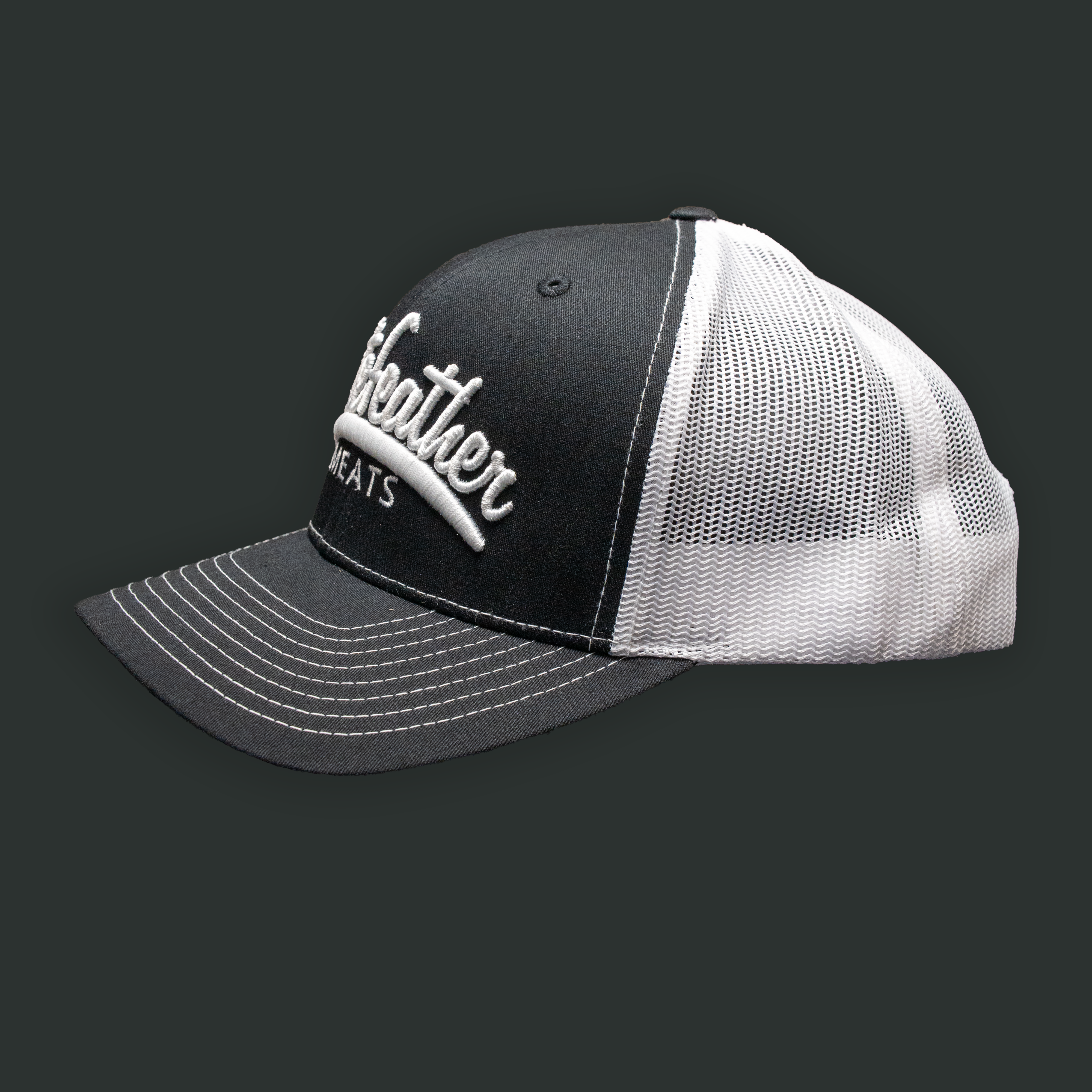 Whitefeather Meats Snap-Back Trucker Hat - Richardson 112 - Image 9