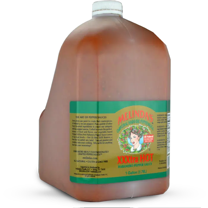 Melinda’s Original Habanero XXXtra Hot Sauce (Gallon) - Image 2