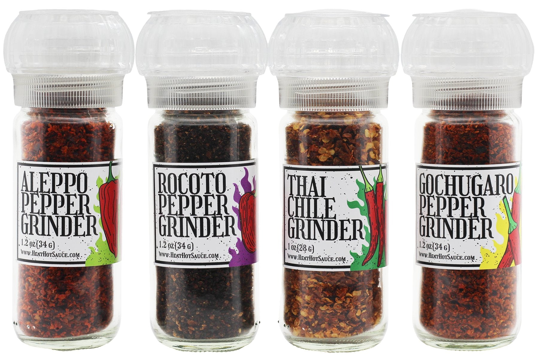 Medium-Hot Pepper Grinder Gift Set