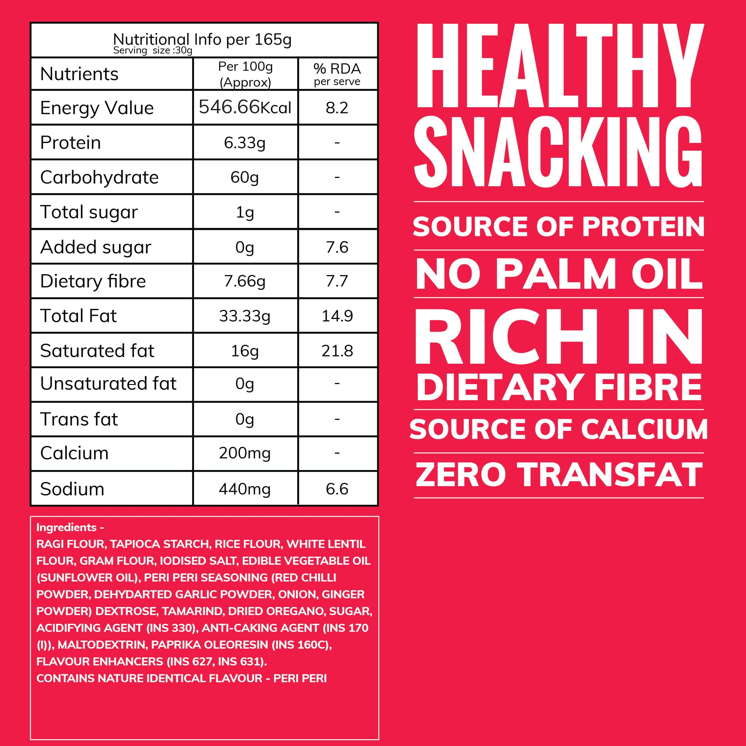 Peri Peri Ragi Chips - Image 4