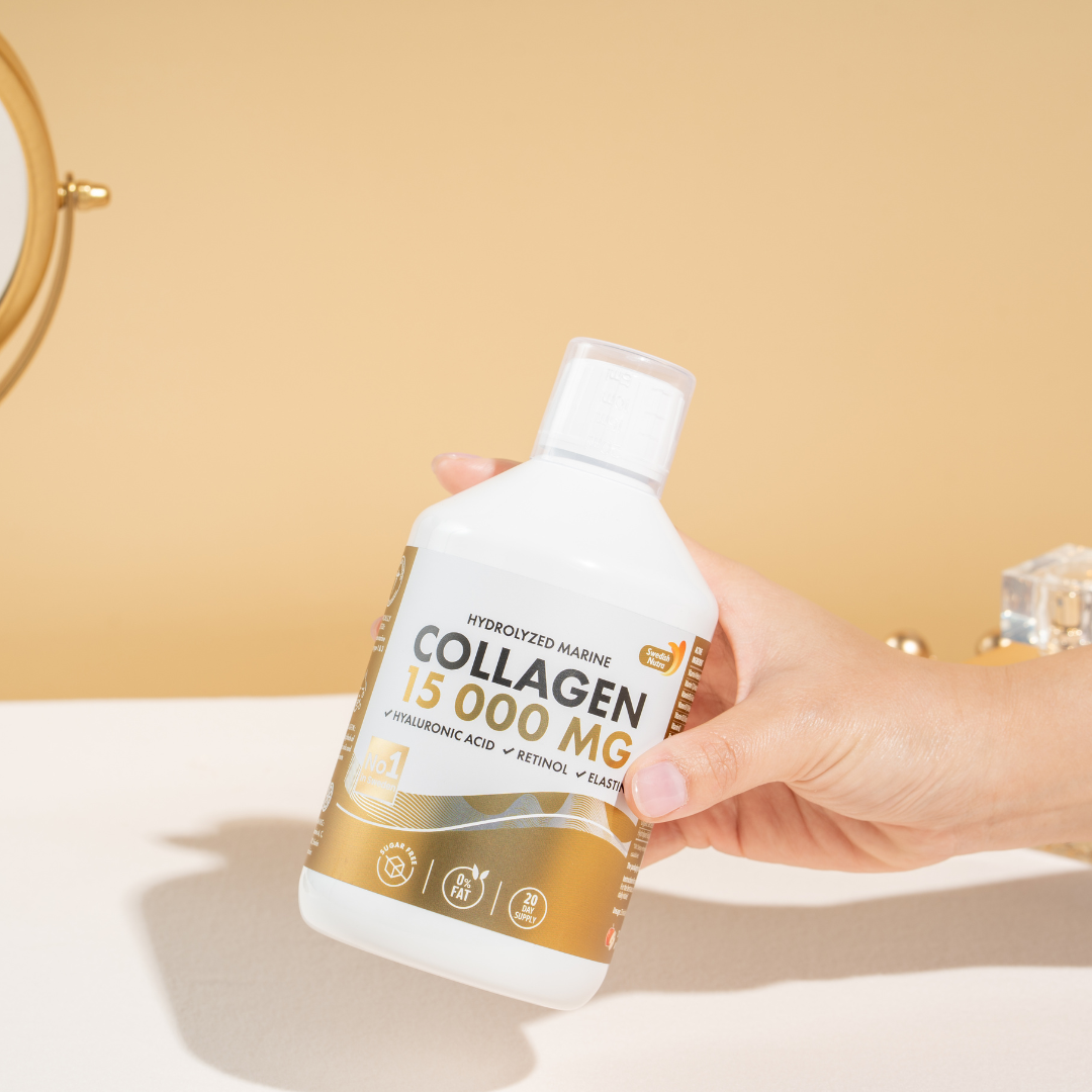 Fish Collagen 15,000 mg with Retinol, Hyaluron, Elastin - 500 ml - Image 3