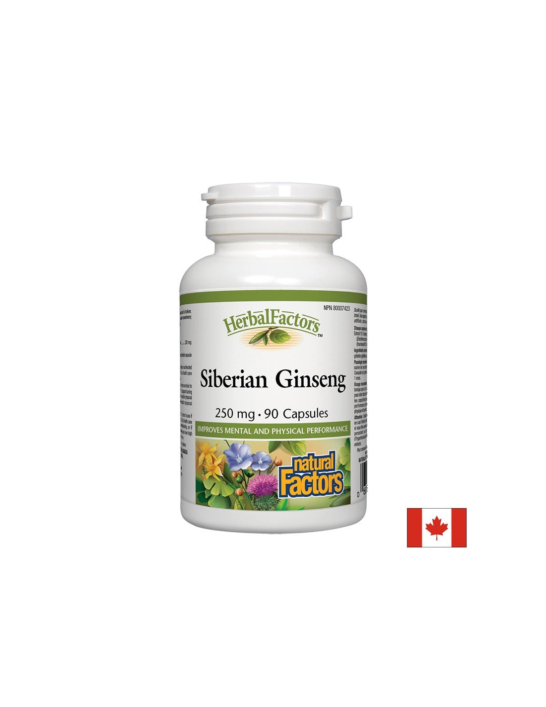 Siberian Ginseng 250 mg - 90 capsules - Image 3