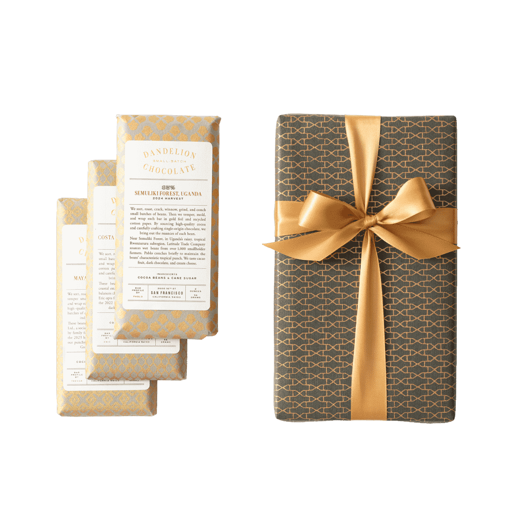 Giftwrapped 85% Three-Bar Gift Set - Image 2